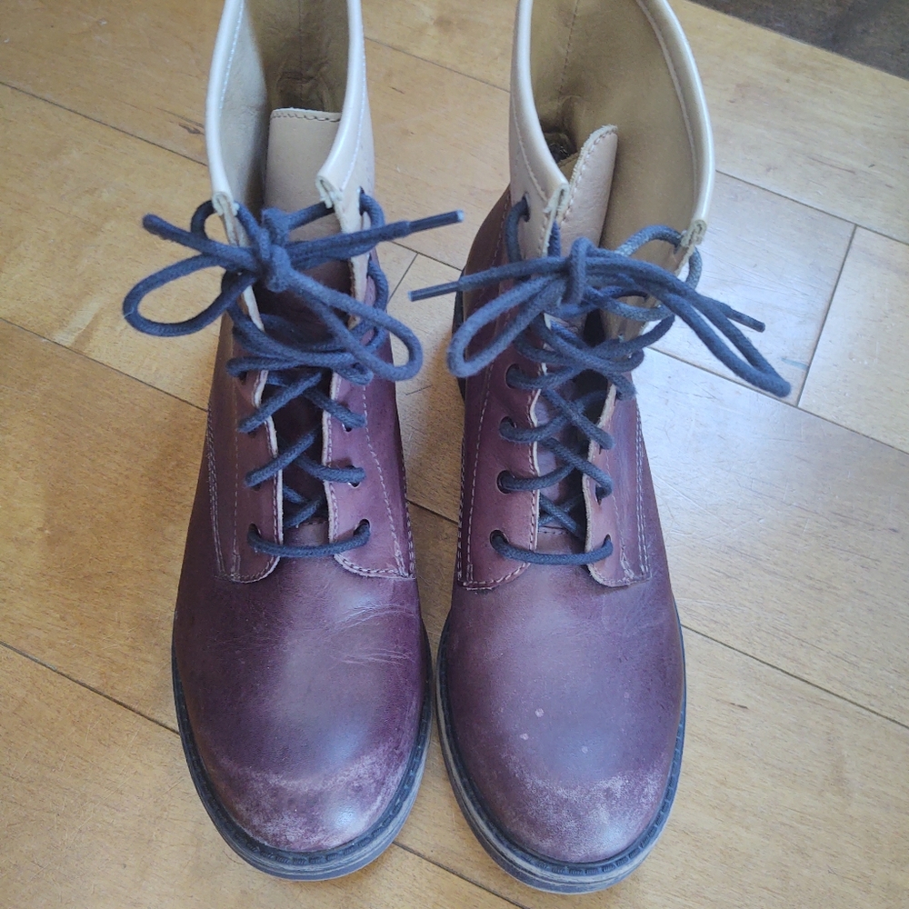 Lucky Brand Novembere Lace up Combat Boote